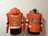 Men's Denver Broncos #2 Patrick Surtain II Orange Ageless Must-Have Lace-Up Pullover Hoodie,baseball caps,new era cap wholesale,wholesale hats
